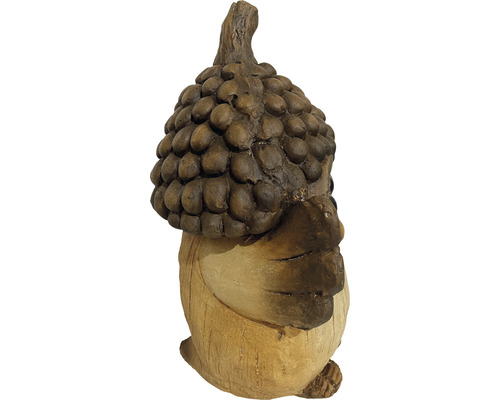 Dekorative Eichelfigur für den Garten