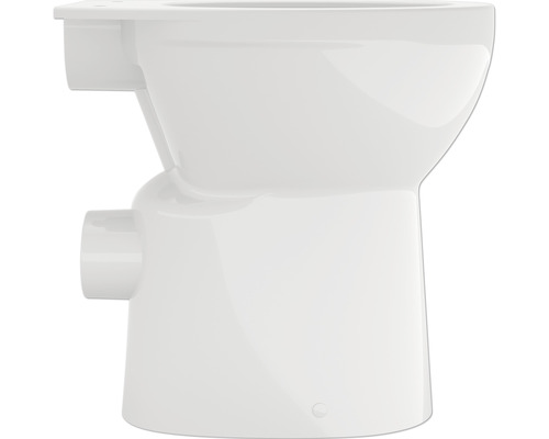 Stand-WC aus Sanitärkeramik, Aufsicht