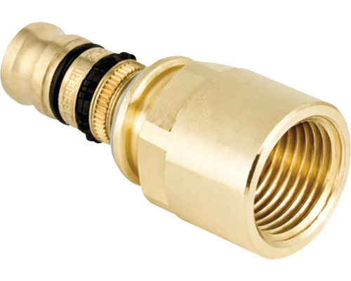 GEBERIT Mepla Pressfitting Übergangsstück Rotguss 40 mm x 1 1/4 " IG 605.558.00.5 Geberit Übergangsverschraubung mit Innengewinde
