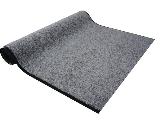 Grauer Teppich als Rollenware