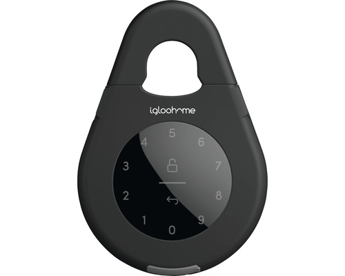 Igloohome Logo. Zahlenschloss zur sicheren Schlüsselaufbewahrung.