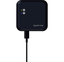 Iglöohome Logo mit USB-Kabel