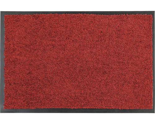 comflor Hochwertige Fußmatte Rot-Schwarz 90x150 groß