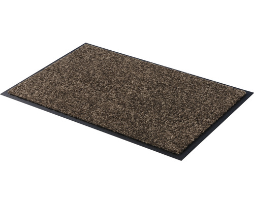 Schmutzfangläufer nach Maß Proper Tex braun 90 cm breit (Meterware) Fußmatte mit Textiloberfläche und Gummirand