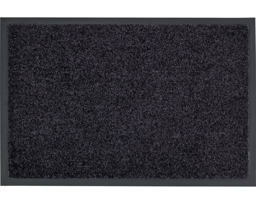 Schmutzfangläufer nach Maß Proper Tex schwarz 90 cm breit (Meterware) Fußmatte mit Textiloberfläche und Gummirand