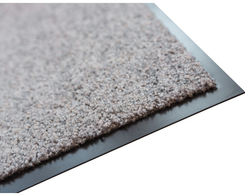 Fußmatte mit Textiloberfläche und Gummirand