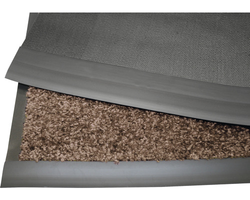 Schmutzfangmatten mit Textiloberfläche und Gummirand