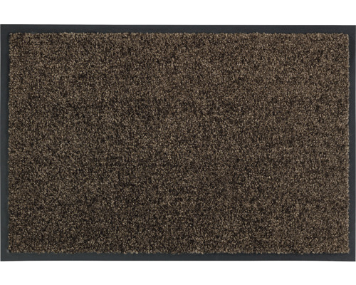 Schmutzfangläufer nach Maß Proper Tex braun 200 cm breit (Meterware) Fußmatte mit Einfassung