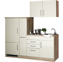 Held Möbel Singleküche mit Geräten HORNBACH Toronto | 190 cm
