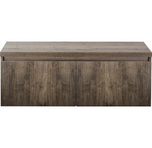 Waschtischunterschrank Sanox Frozen BxHxT 120 x 40 cm x 45 cm Frontfarbe charleston