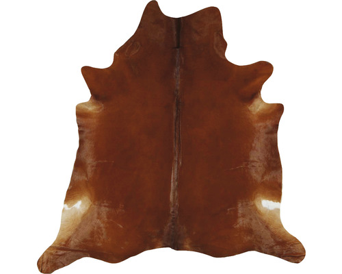 Kuhfellteppich in natürlicher Form
