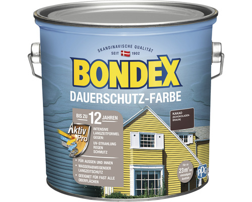 Eimer Bondex Dauerschutz-Farbe, geeignet für den Außen- und Innenbereich