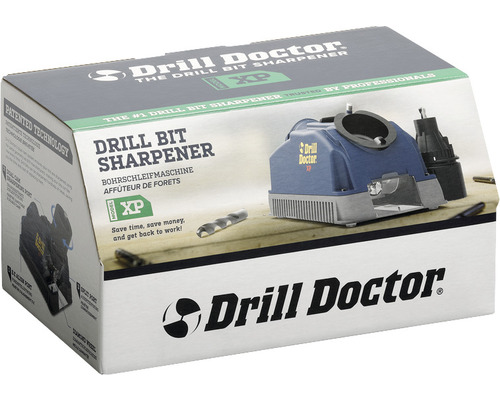 Drill Doctor Bohrschleifmaschine in Produktverpackung