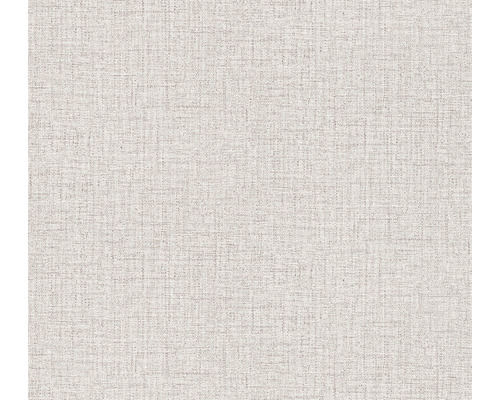 Vliestapete 38528-1 Desert Lodge Textil-Optik Uni grau weiß