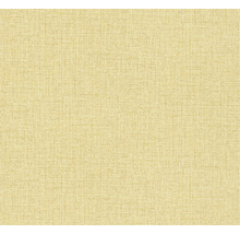 Vliestapete 38528-8 Desert Lodge Textil-Optik Uni gelb-thumb-0