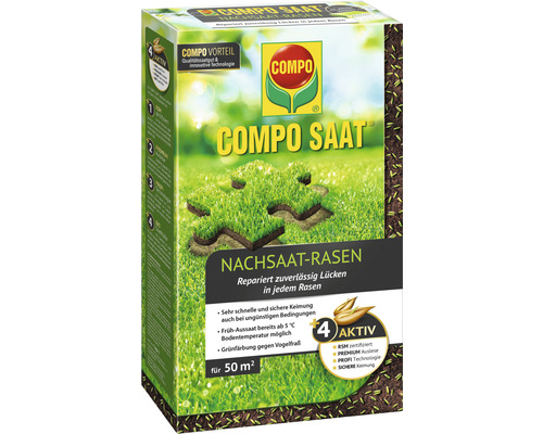 Nachsaat-Rasen COMPO SAAT® 1 Kg 50 m²