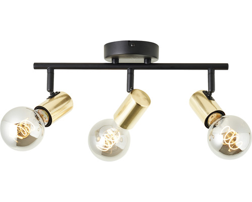 Deckenleuchte mit drei Leuchten, aus Metall