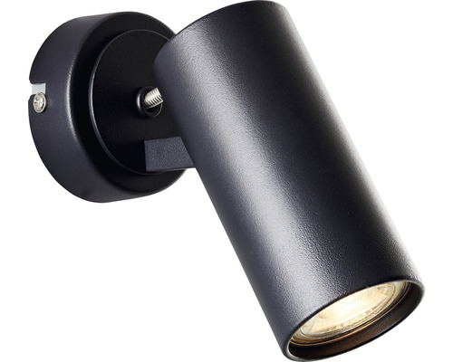schwarz AEG 3000 W K Alic bei kaufen 345 H Metall 165 lm 4,5 LED wechselbar Wandspot HORNBACH mm
