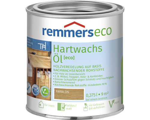 Remmers eco Hartwachsöl farblos 375 ml
