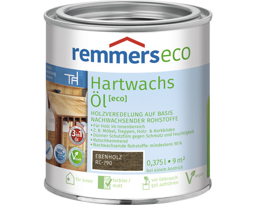 Remmers eco Hartwachsöl ebenholz 375 ml Remmers eco Hartwachsöl ebenholz 375 ml