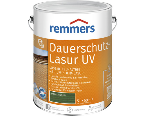 Remmers Dauerschutzlasur UV tannengrün 5 l