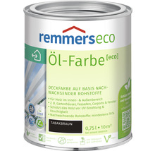 Remmers eco Öl-Farbe Holzfarbe tabakbraun 750 ml