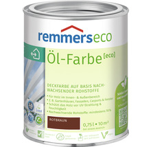 Remmers Eco Öl-Farbe Rotbraun in einer Dose