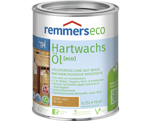 Remmers eco Hartwachsöl eiche hell 750 ml-0