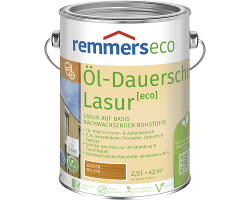 Remmers eco Öl-Dauerschutzlasur kiefer 2,5 l