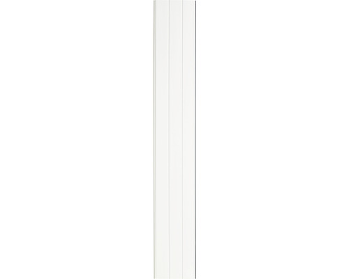 Außenpaneel Kunststoff Green-Line 2000 uni weiß 8x375x2600 mm Nut- und Federbrett aus Holz