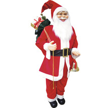 Dekorative Weihnachtsmannfigur mit Sack und Geschenken