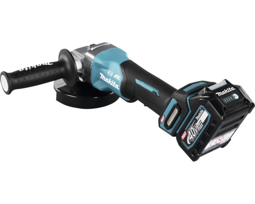 Makita Akku Winkelschleifer mit Zusatzhandgriff und Akku