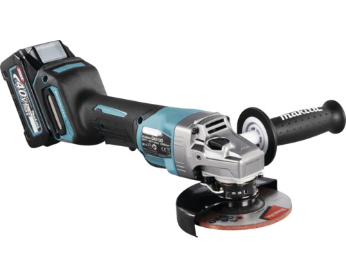 Makita Akku-Winkelschleifer mit Akku und Seitengriff