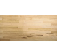 Leimholzplatte Buche B/C gebürstet 1200x400x18 mm