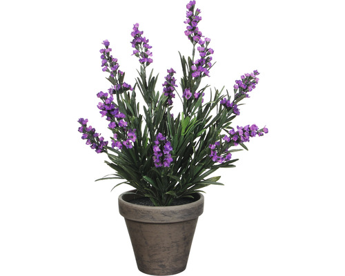 Kunstpflanze Lavendel Ø 20 H 33 cm violett