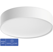 Philips hue LED Deckenlampe Metall/Kunststoff 9,6W 950 lm CCT 2200- 6500 K HxØ 66x261 mm Enrave weiß - Kompatibel mit SMART HOME by hornbach-thumb-0