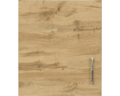 Schranktür mit Holzstruktur und Griff