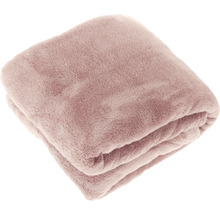 Wohndecke Plaid Justin pink 220x240 cm