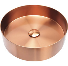 Aufsatzwaschbecken Differnz RVS 40 x 40 cm Edelstahl kupfer matt 38.010.73-thumb-1 Aufsatzwaschbecken Differnz RVS 40 x 40 cm Edelstahl kupfer matt 38.010.73-thumb-1
