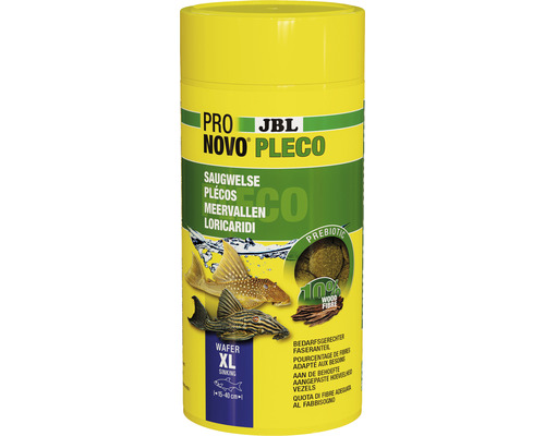 Futtertabletten JBL PRONOVO PLECO WAFER Gr. XL 1000 ml JBL Pro Novo Pleco Futter für Saugwelse