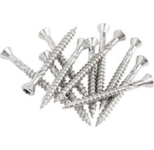 Terrassenschraube Senkkopf m. I-Stern 5x50 mm Edelstahl A2 100 Stück