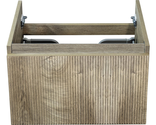 Waschtischunterschrank Sanox Frozen BxHxT 60 x 40 x 45 cm Frontfarbe grain oak