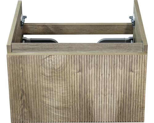 Waschtischunterschrank Sanox Frozen BxHxT 60 x 40 x 45 cm Frontfarbe grain oak Waschtischunterschrank aus Holz