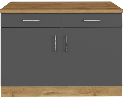 Unterschrank mit zwei Schubladen und zwei Türen