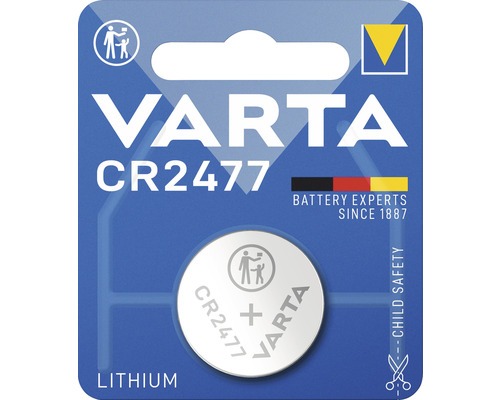 Varta Batterie Electronics CR2477 Knopfzelle Lithium