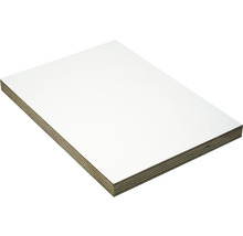 Multiplexplatte Eucalyptus beidseitig weiß 2500x1220x18 mm (Zuschnitt online reservierbar)-thumb-1