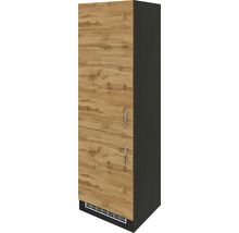 Held Möbel Kühlumbauschrank für 178er Einbaukühlschrank Sorrento BxTxH 60 x 60 x 200 cm eiche hell matt zerlegt Anschlag reversibel 594.6273