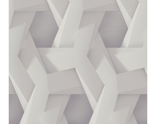 Pint Geometrisch | 38721-1 Walls grau HORNBACH Vliestapete 3D-Grafik