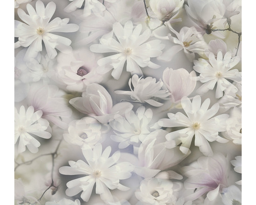 Vliestapete 38722-3 Pint Walls Blumen floral grau Tapete mit Magnolienblütenmuster