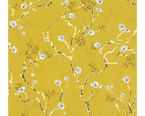 Vliestapete 38739-2 Pint Walls floral meisterwerke gelb-0